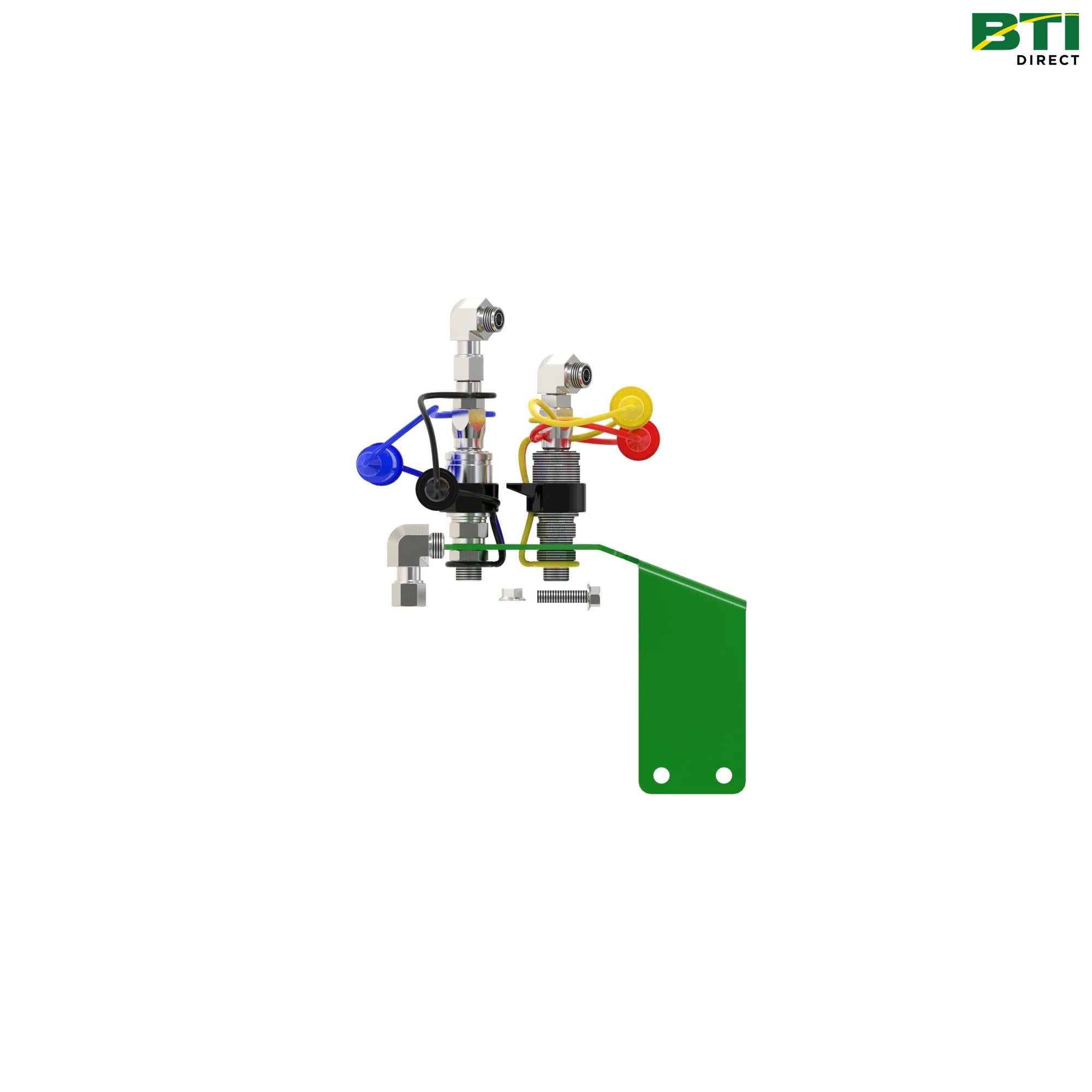 BW16052: 2-Function Hydraulic Quick-Connect Coupler Attachment