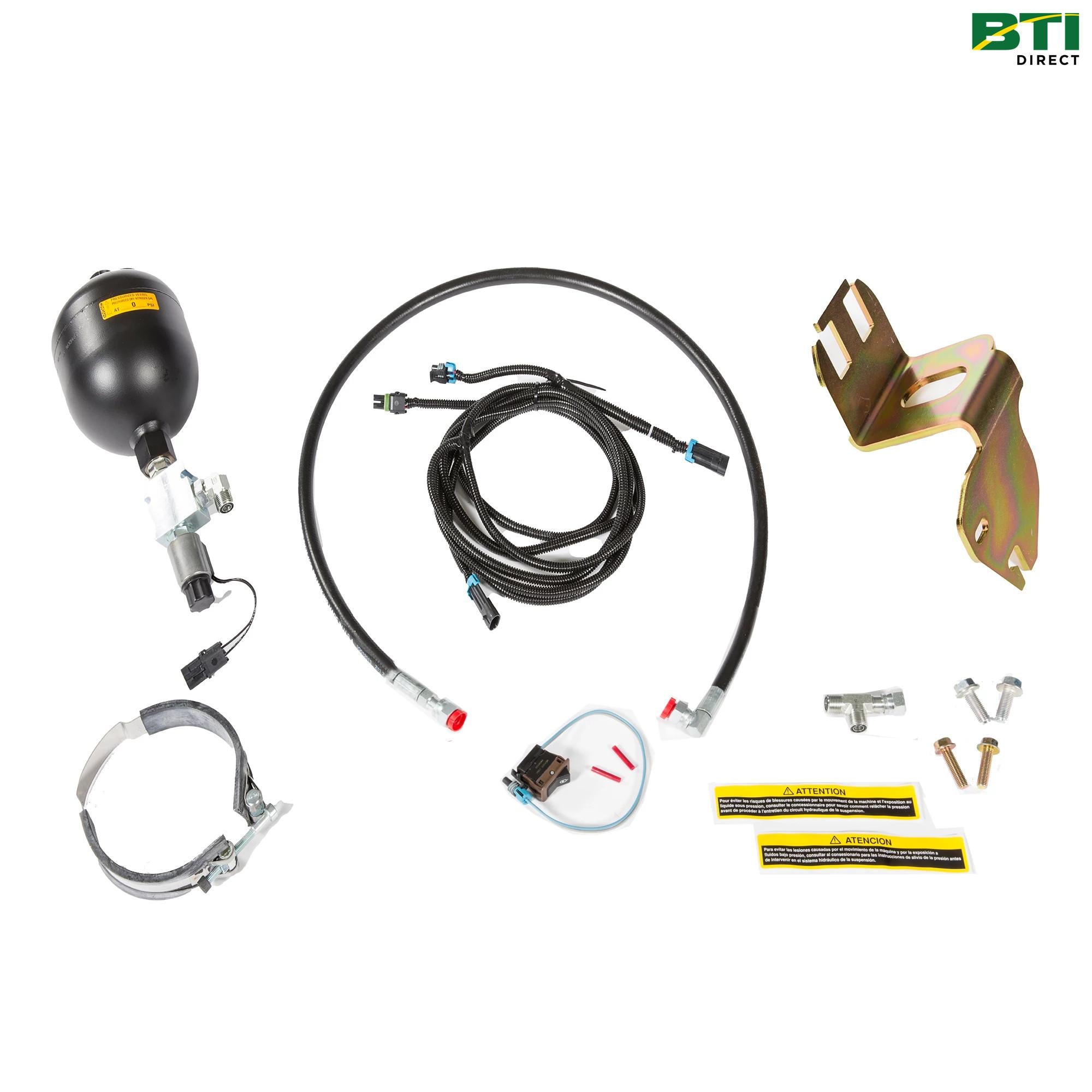 BW16070: Loader Suspension Attachment with Operator Station ON/OFF Switch