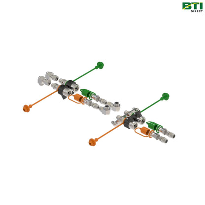 BW16133: 3-Function Hydraulic Quick-Connect Coupler Attachment