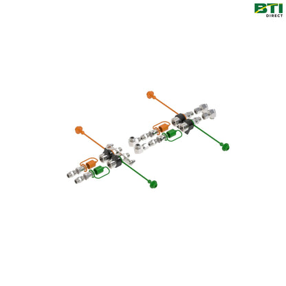 BW16133: 3-Function Hydraulic Quick-Connect Coupler Attachment