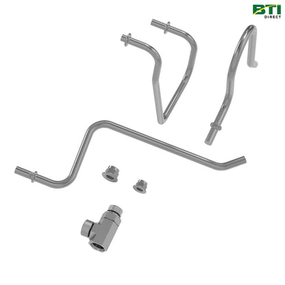 BW16141: Hydraulic Fitting and Boom Hose Guide Rod Attachment