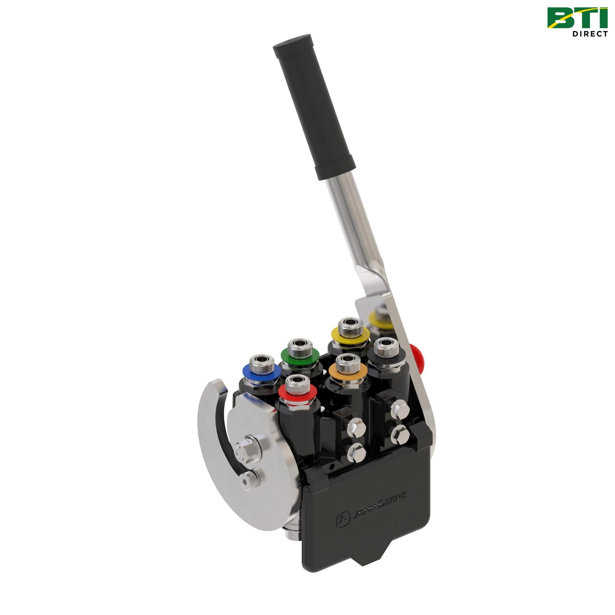 BW16338: Two Function Single-Point Hydraulic Quick-Connect Multi- Coupler Attachment
