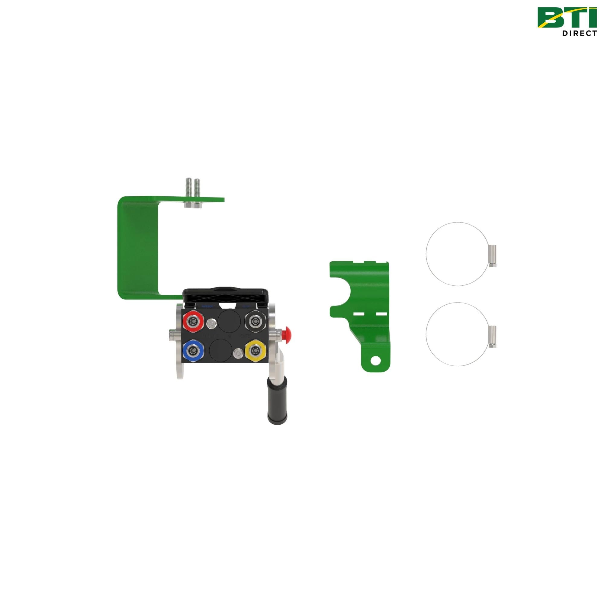 BW16399: Two Function Single-Point Hydraulic Quick-Connect Multi-Coupler Attachment