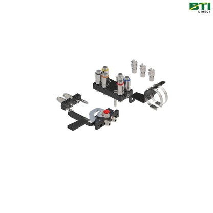 BW16401: 3-Function Single-Point Hydraulic Quick-Connect Multi-Coupler Attachment