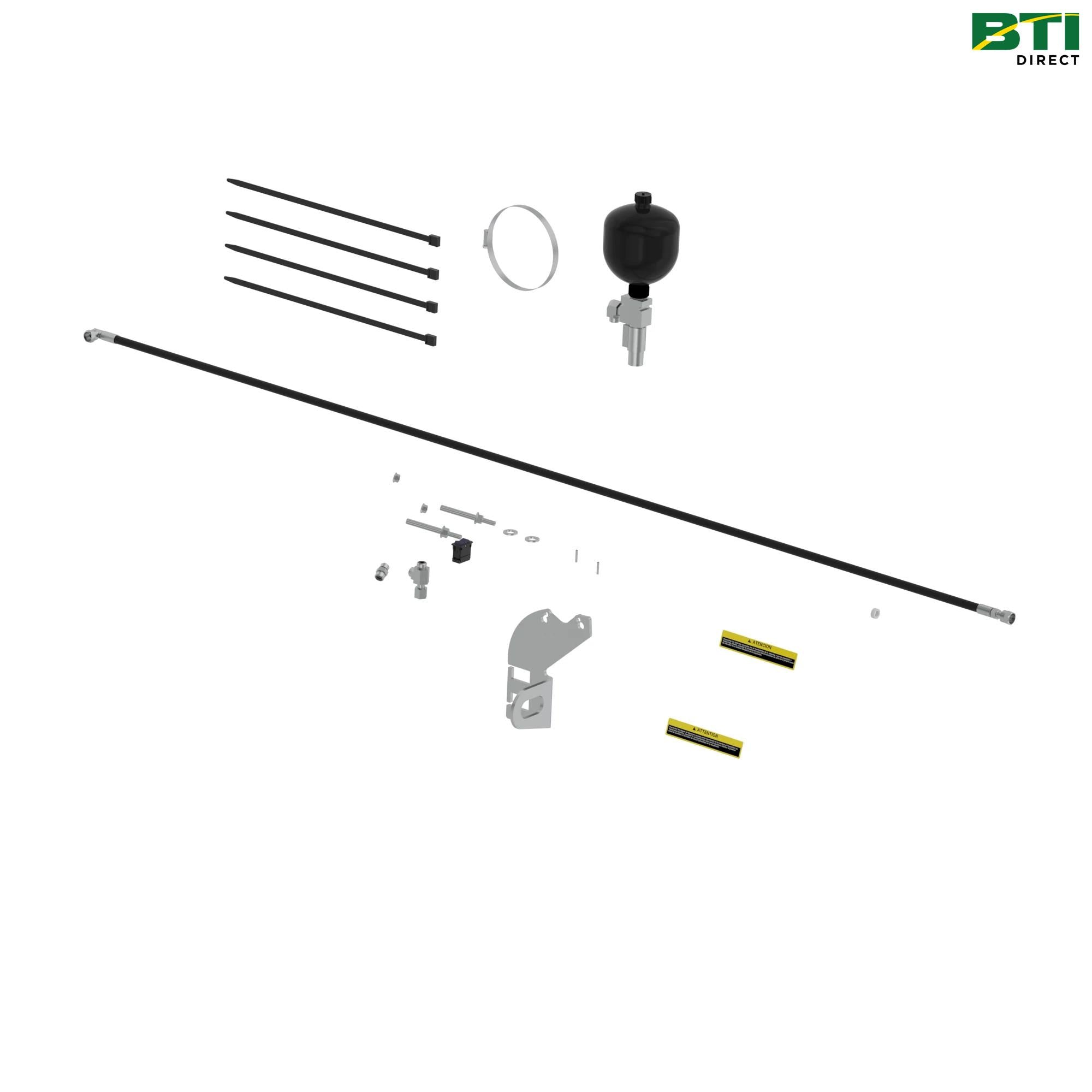 BW17002: Loader Suspension Attachment with Electric ON/OFF Switch