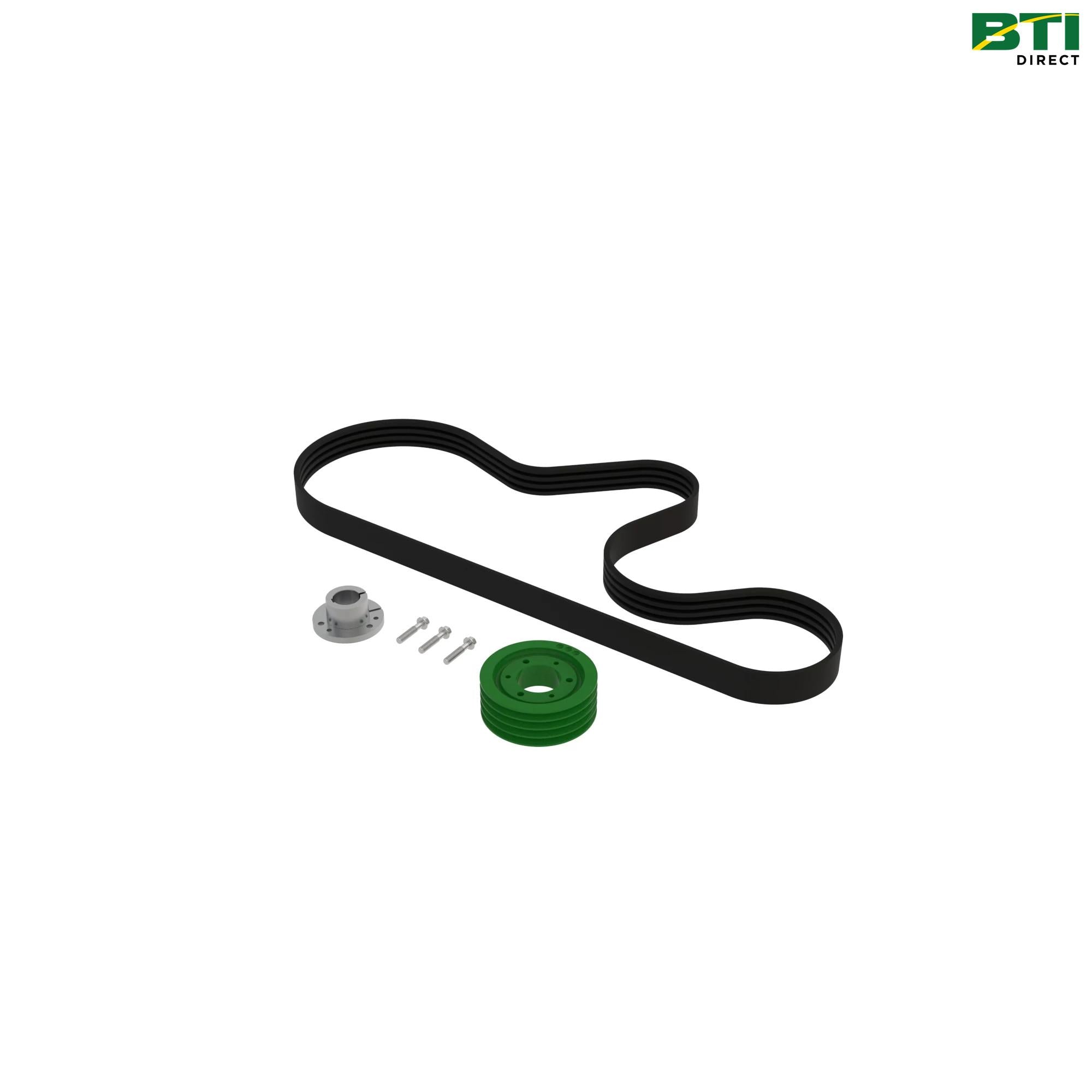 BXE10821: 40% Speed Differential 4-Groove Pulley and Belt Attachment
