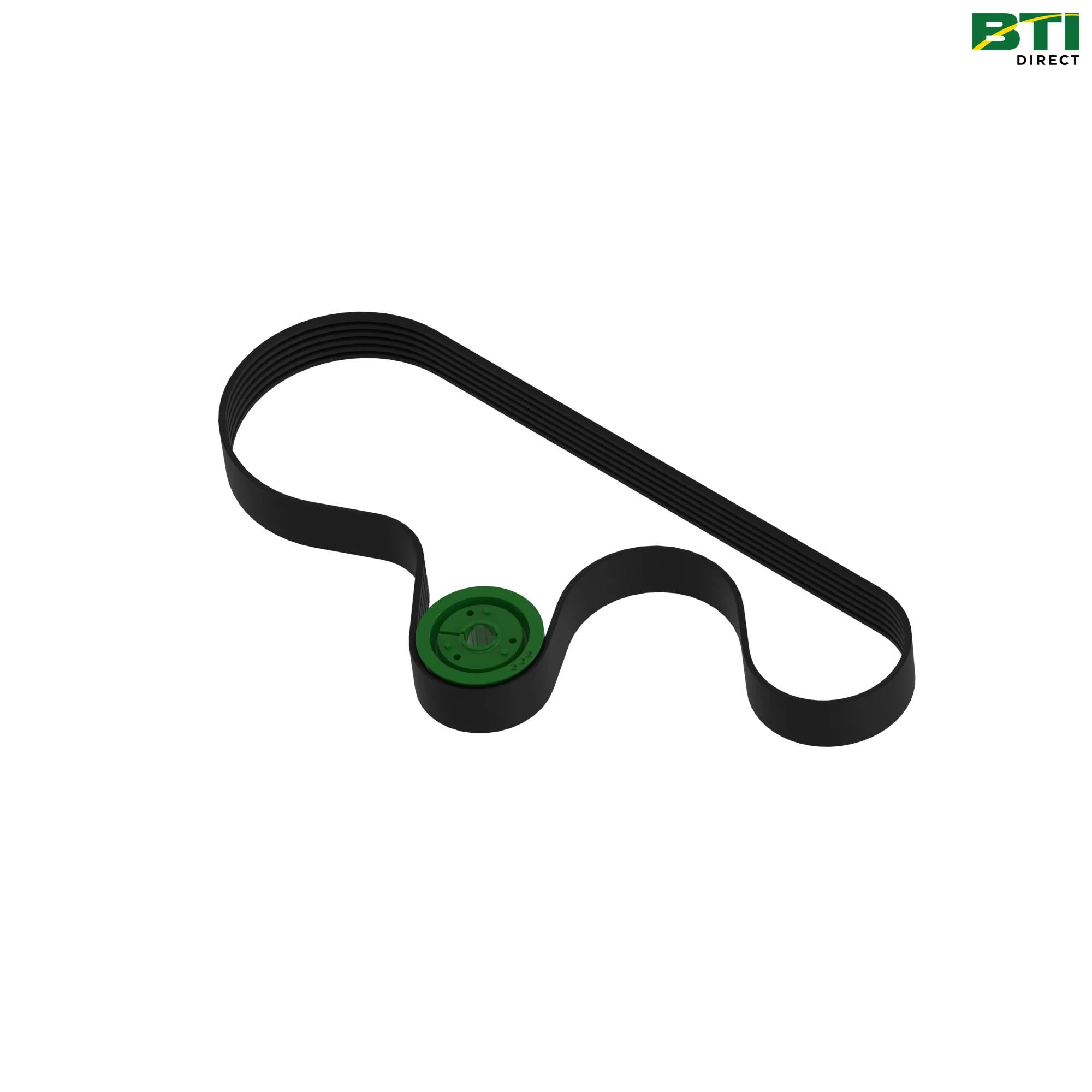 BXE10822: 40% Speed Differential 6-Groove Pulley and Belt Attachment