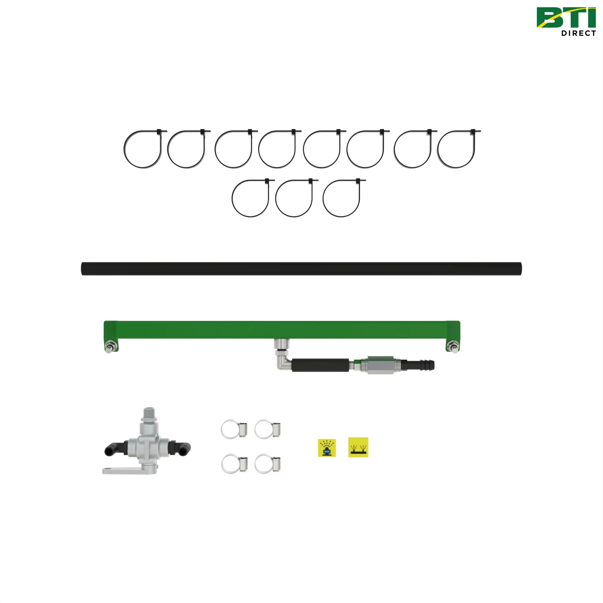 BXE10928: Additional Water Injection Attachment for Grass Harvest in Heavy and Gummy Condition