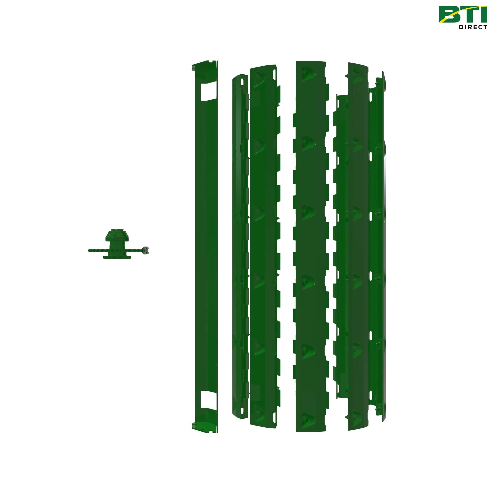 BXE11038: Threshing Cylinder Filler Plates Crop Conversion Attachment