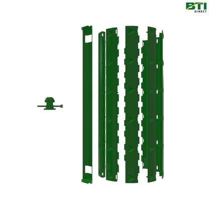 BXE11038: Threshing Cylinder Filler Plates Crop Conversion Attachment
