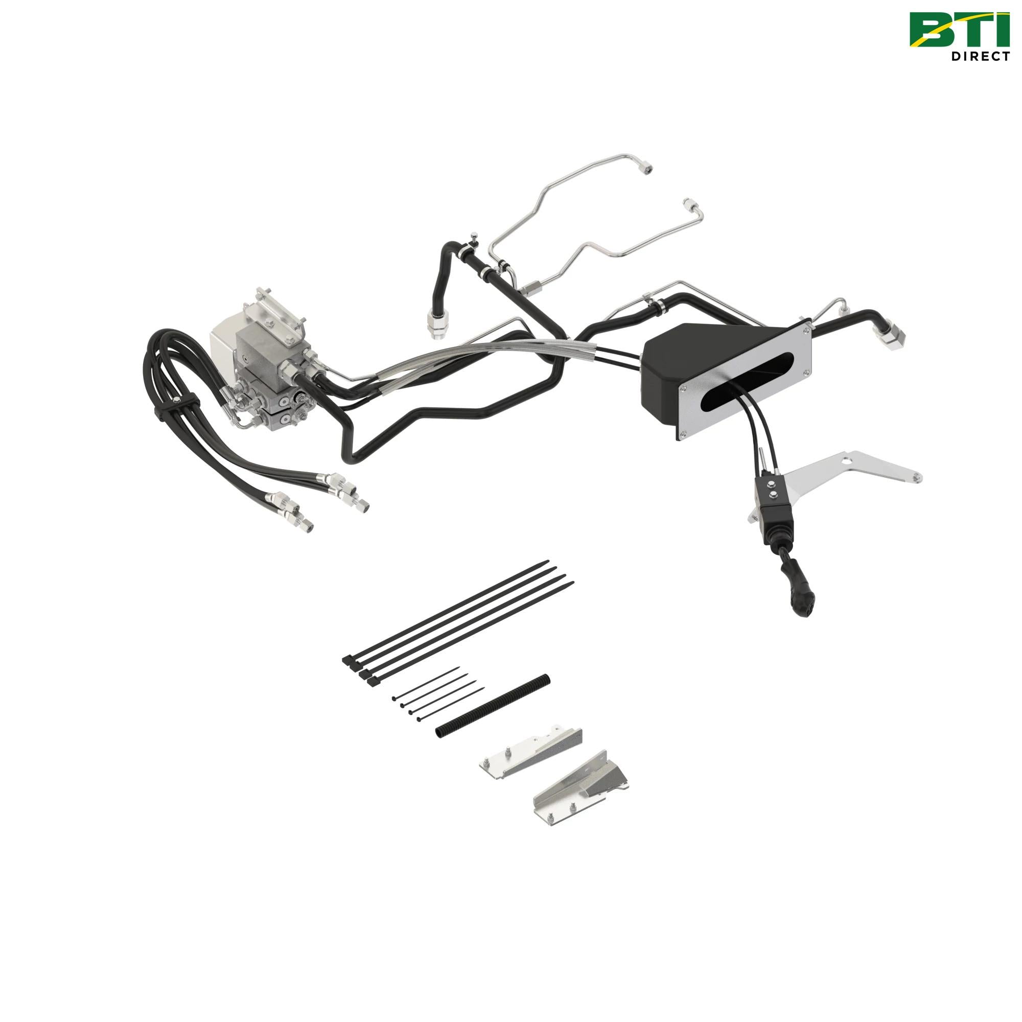 BXX10043: M-LCV 2F + 1 + GSS + LSS Loader Attachment for 5R Augusta iT4 (Stage IIIB) with Hydraulic PFC 117 L.mn