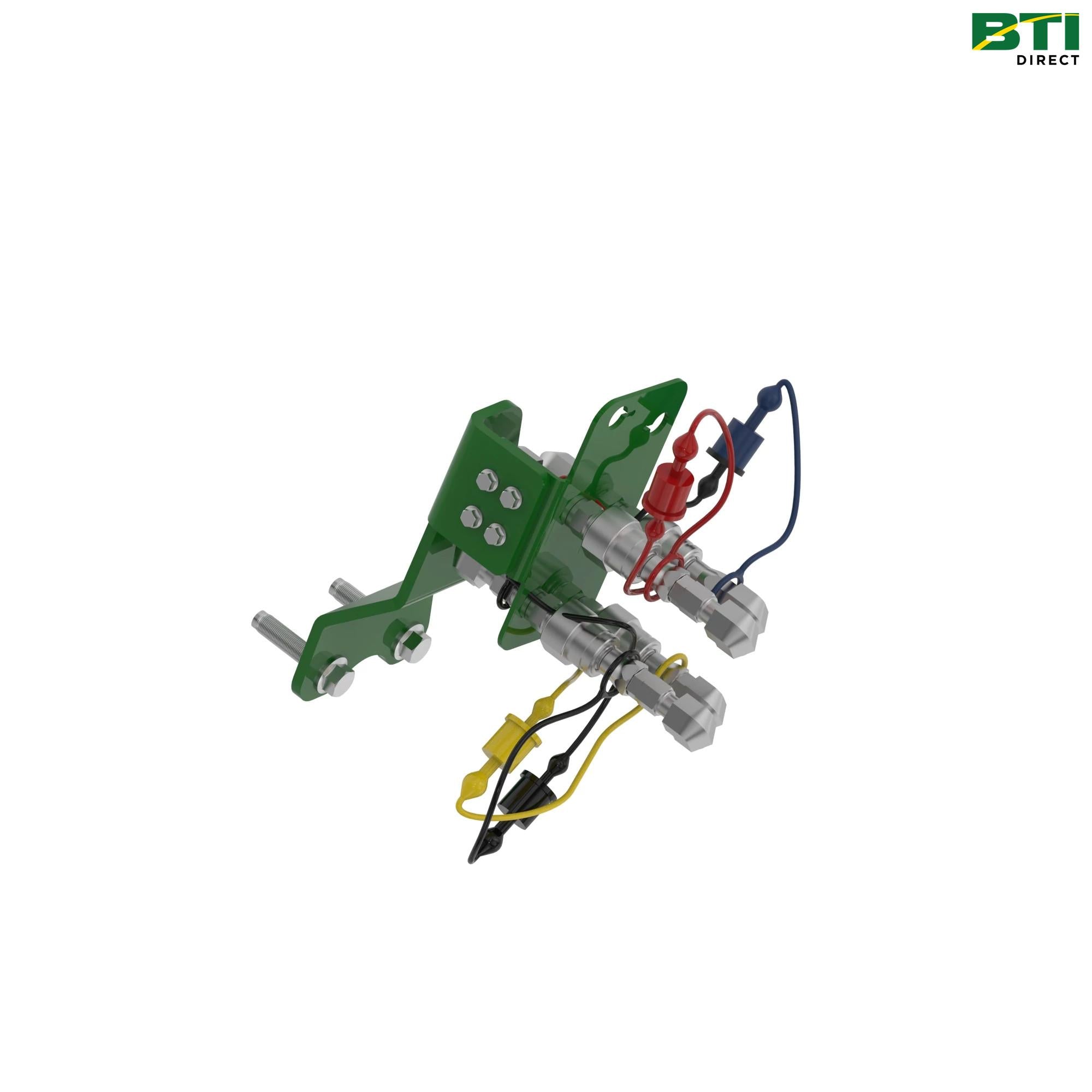 BXX10084: 2-Function Mid-Mount Hydraulic Quick-Connect Coupler Attachment