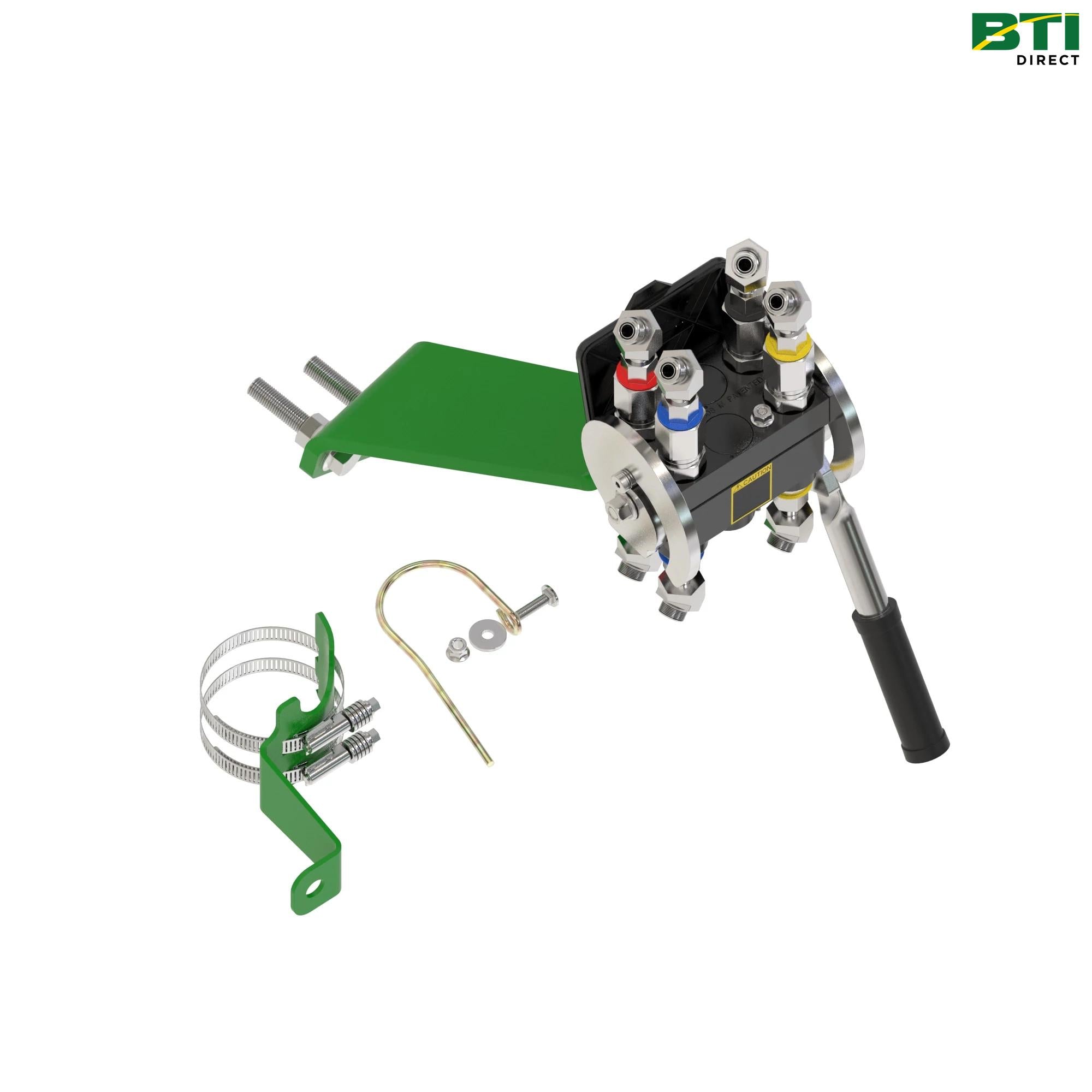 BXX10087: Two Function Single-Point Hydraulic Quick-Connect Coupler Attachment