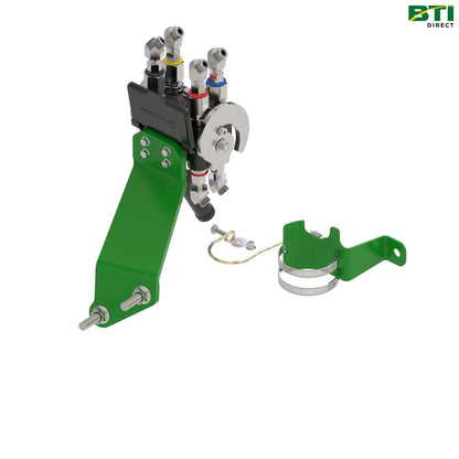 BXX10087: Two Function Single-Point Hydraulic Quick-Connect Coupler Attachment