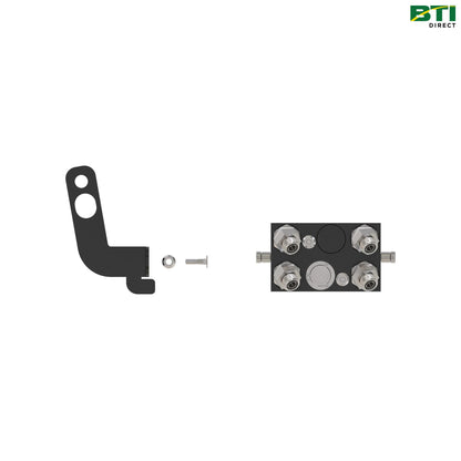 BXX10180: 2-Function Single-Point Hydraulic Quick-Connect Coupler Attachment