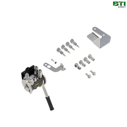 BXX10182: 2-Function Single-Point Hydraulic Quick-Connect Coupler Attachment