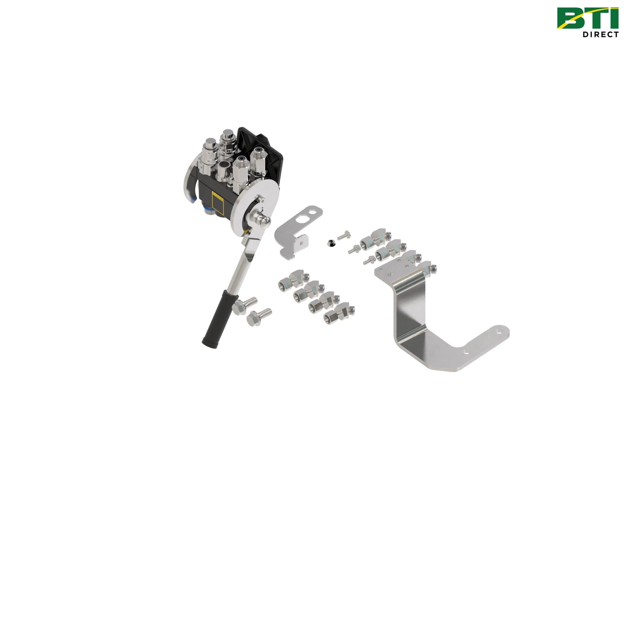 BXX10182: 2-Function Single-Point Hydraulic Quick-Connect Coupler Attachment