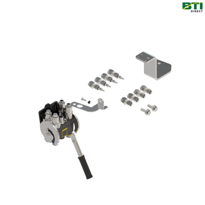 BXX10182: 2-Function Single-Point Hydraulic Quick-Connect Coupler Attachment