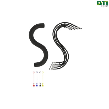 BXX10356: Tractor to Loader Hose Kit