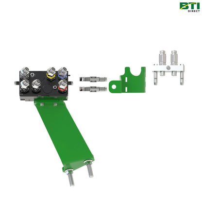 BXX10442: 3-Function Hydraulic Quick-Connect Coupler Attachment