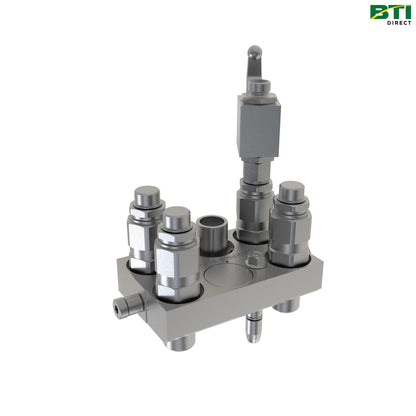 BXX10500: MC2 Loader Side Multi-Coupler Attachment, 2 Functions and Diverter
