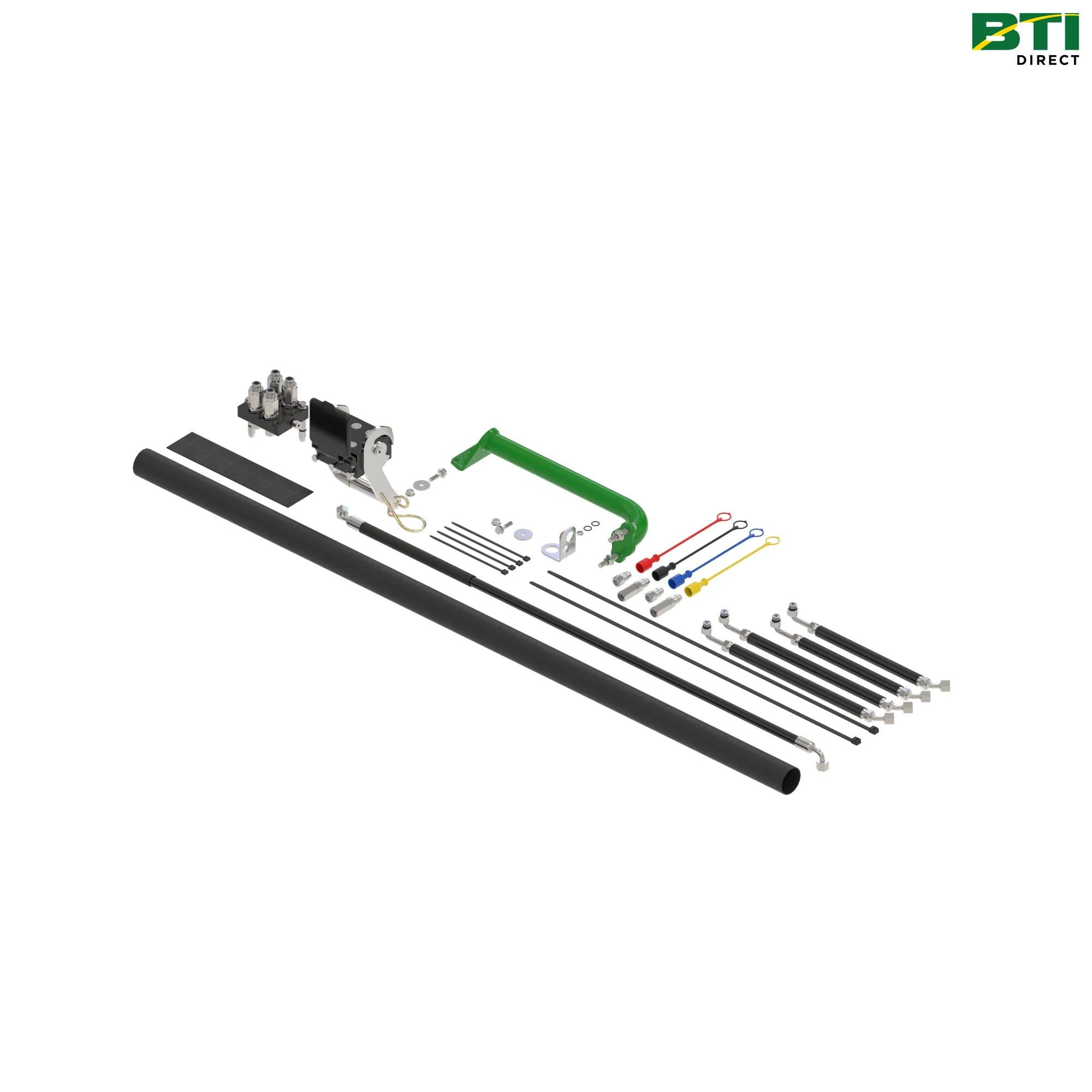 BXX10542: Single Point Hydraulic Hose Connector Attachment