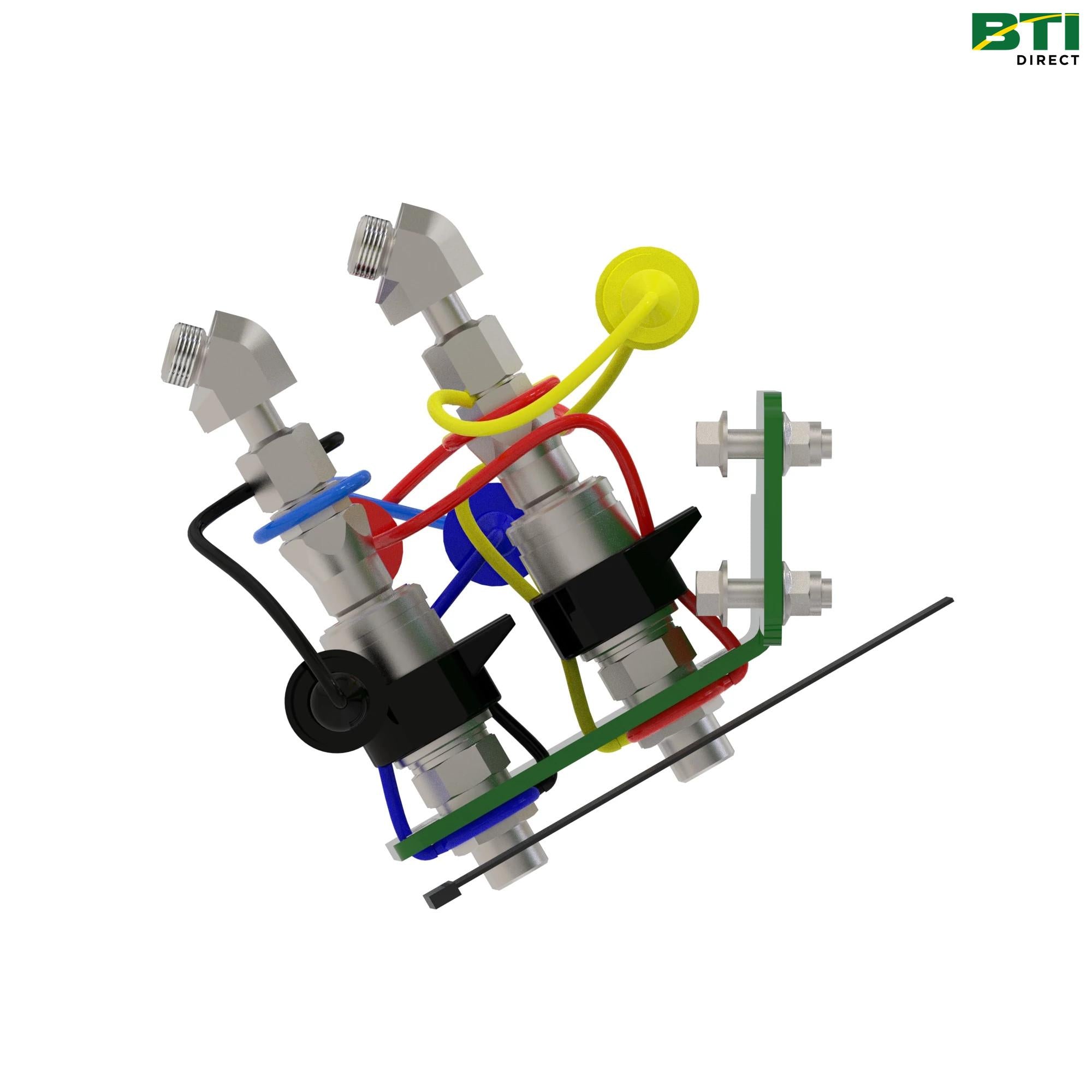 BXX10774: 2-Function Hydraulic Quick-Connect Coupler and Bracket Attachment