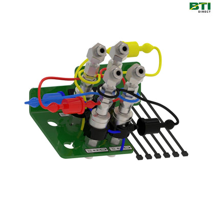 BXX10774: 2-Function Hydraulic Quick-Connect Coupler and Bracket Attachment