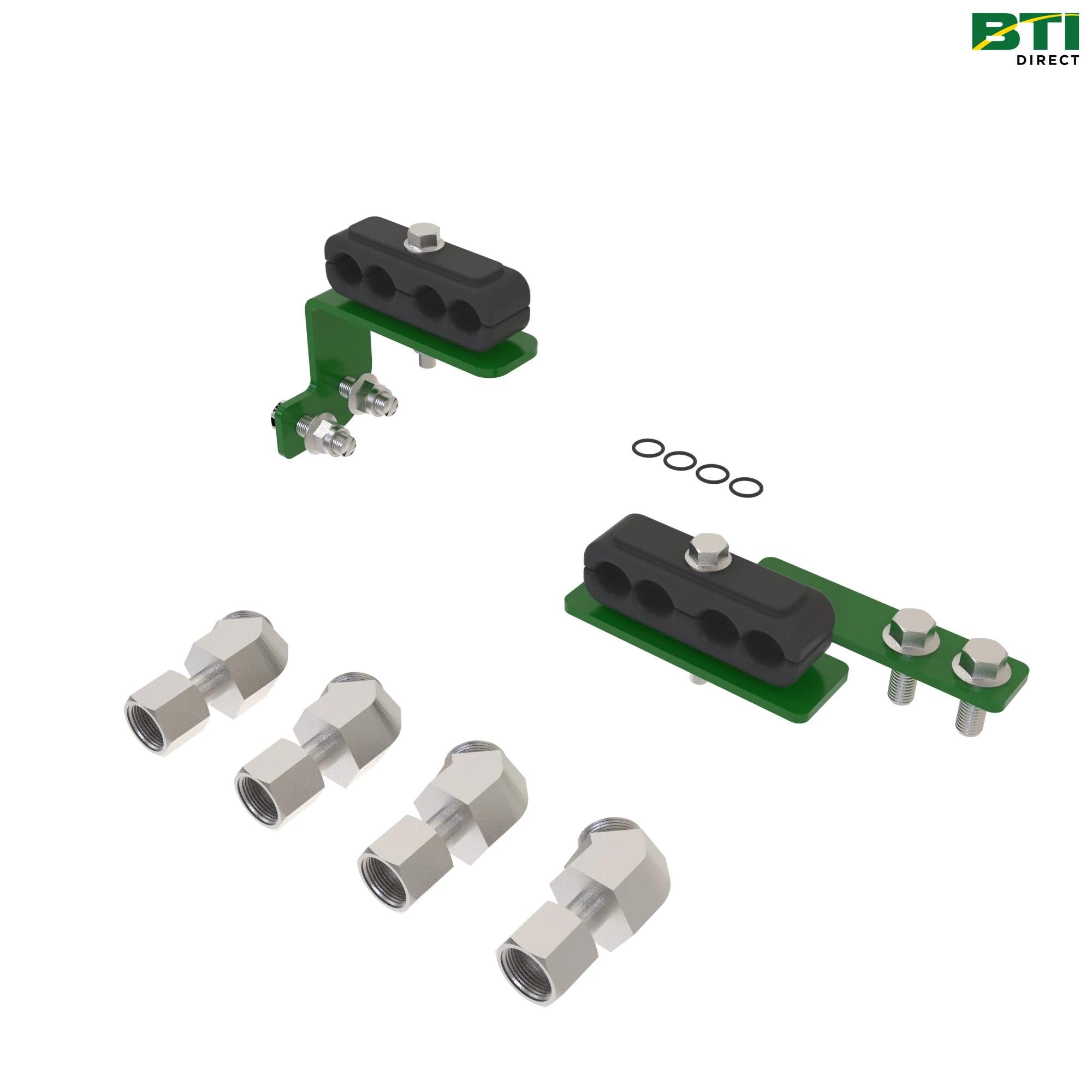 BXX10986: 2 Function MID SCV to Loader Coupler Hose Kit