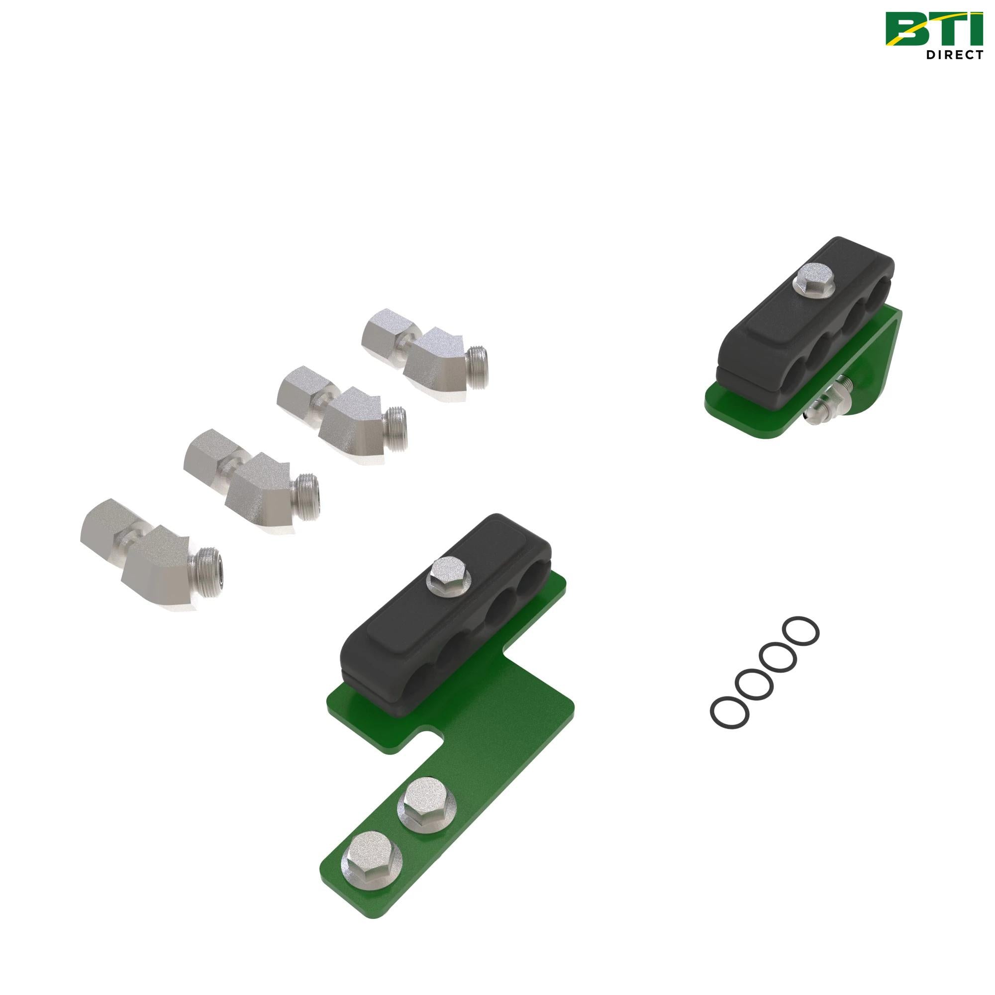 BXX10986: 2 Function MID SCV to Loader Coupler Hose Kit