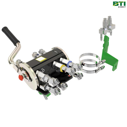 BXX11277: 3-Function Hydraulic Quick-Connect Coupler Attachment