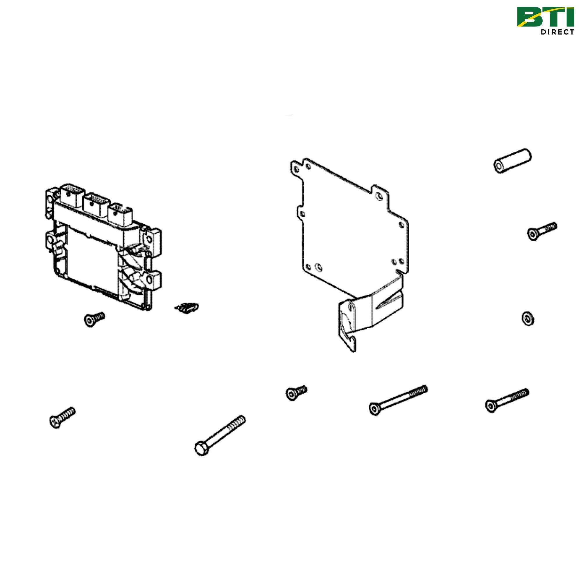 BZ100173: GreenStar™ Ready Tractor Electronic Control Unit (TECU) and Hardware Kit