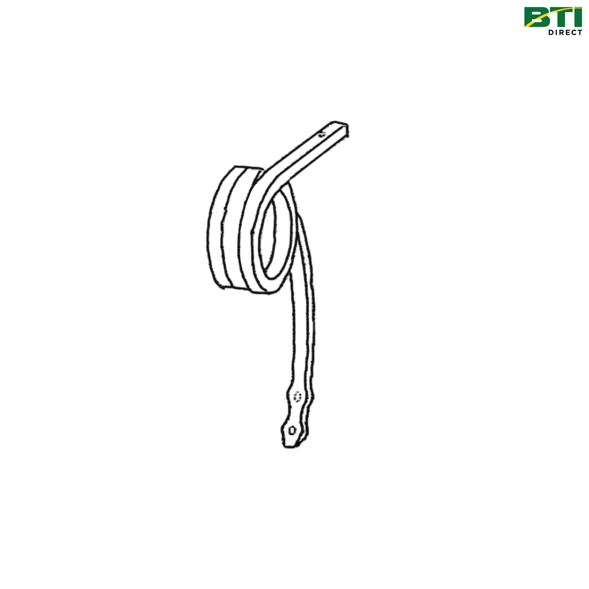 C1341N: Left Side Coil Spring Standards Tooth