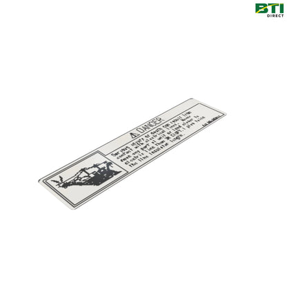CB01425372: Power Lines Danger Label, Portuguese