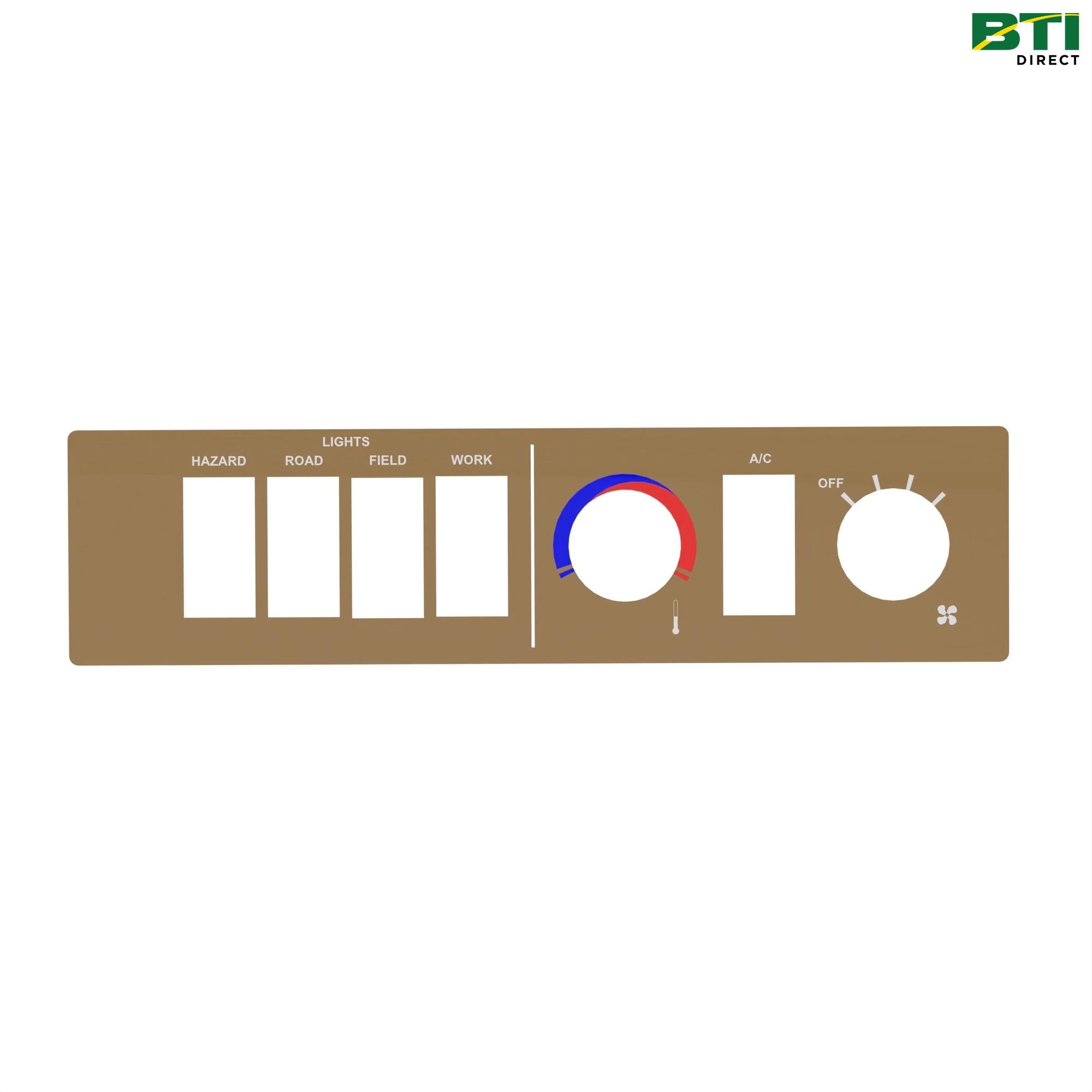 CB01459428: Lights with Work Light Label