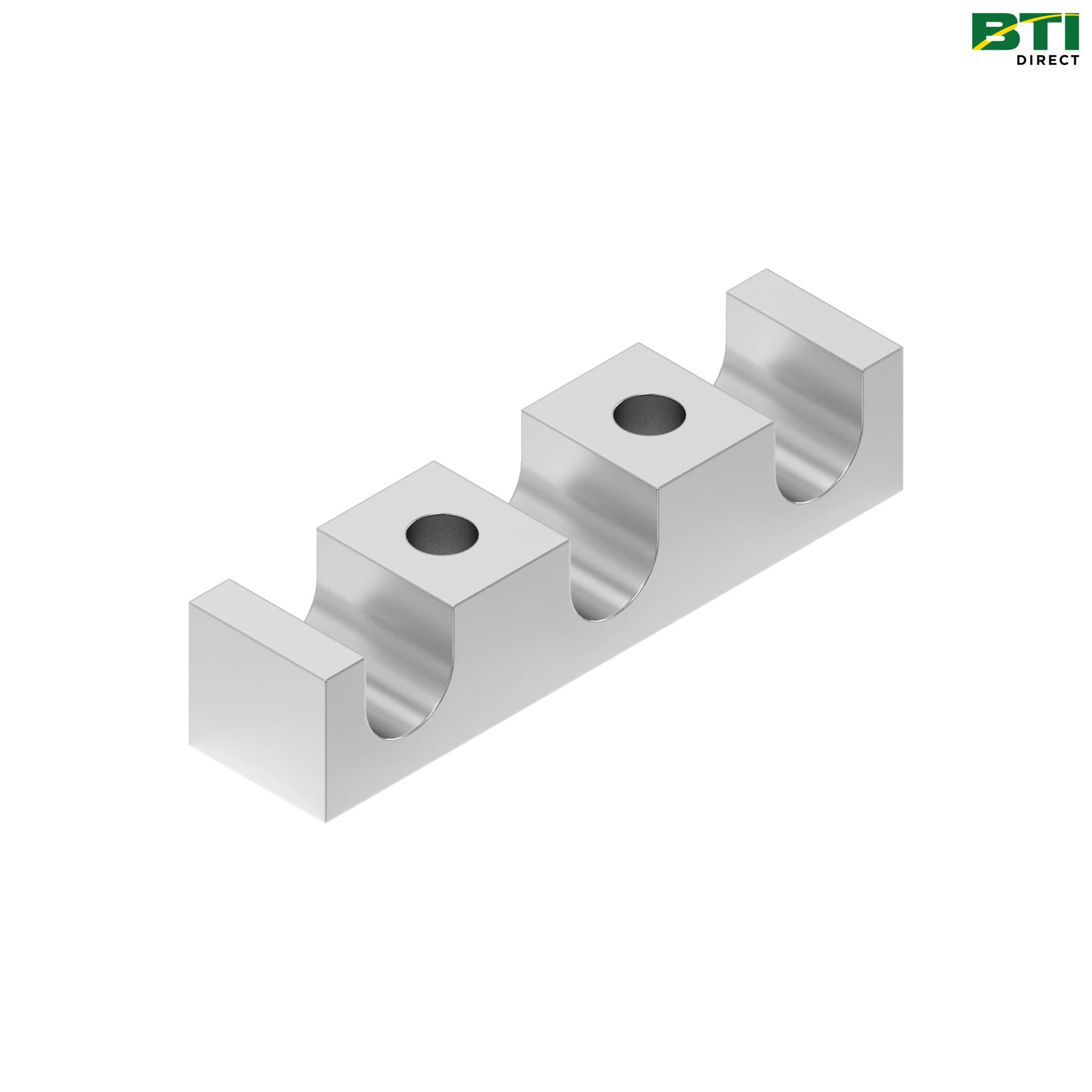 CB01467582: Bottom Half 3-Hole Clamp