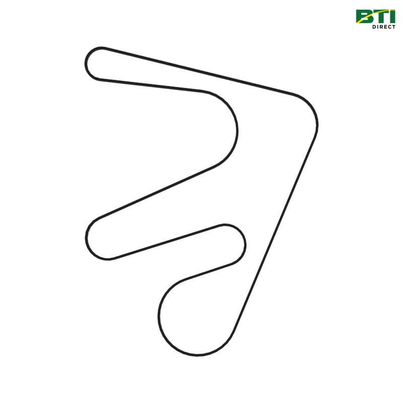 DZ118729: PK Section V-Belt, Effective Length 2325 mm (91.5 inch)