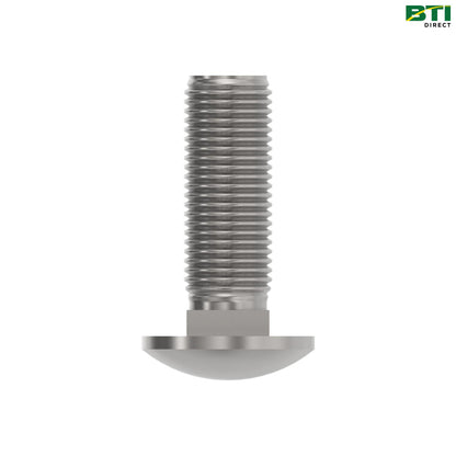 E131431: Round Head Square Neck Bolt, M10 X 35