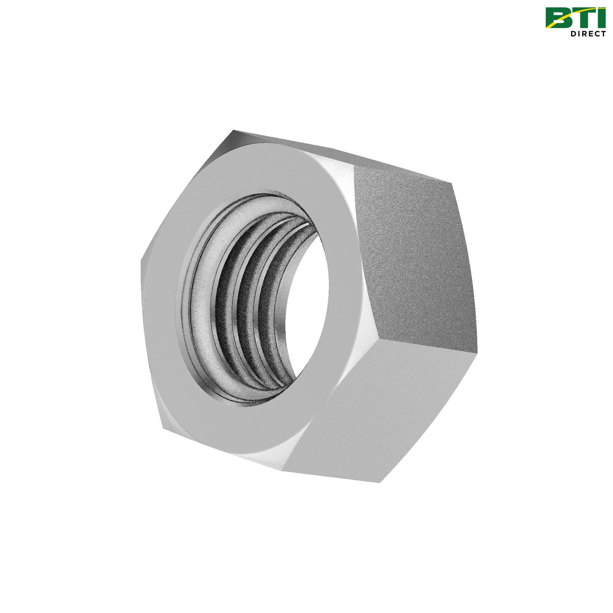 E45229: Hexagonal Lock Nut, 1/4"