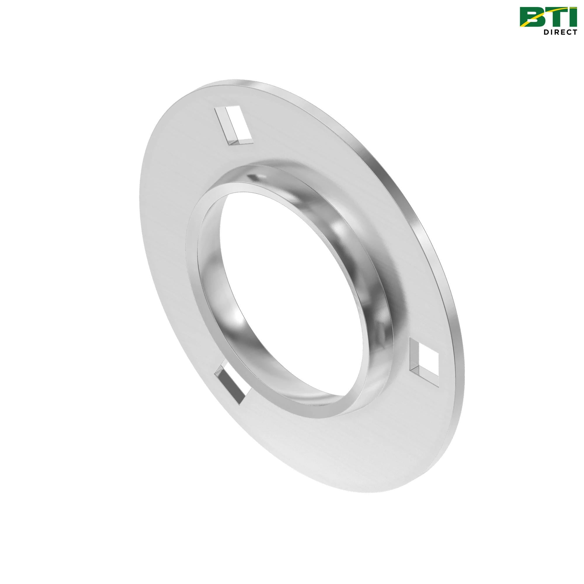 E54498: 3-Hole Flanged Bearing Housing