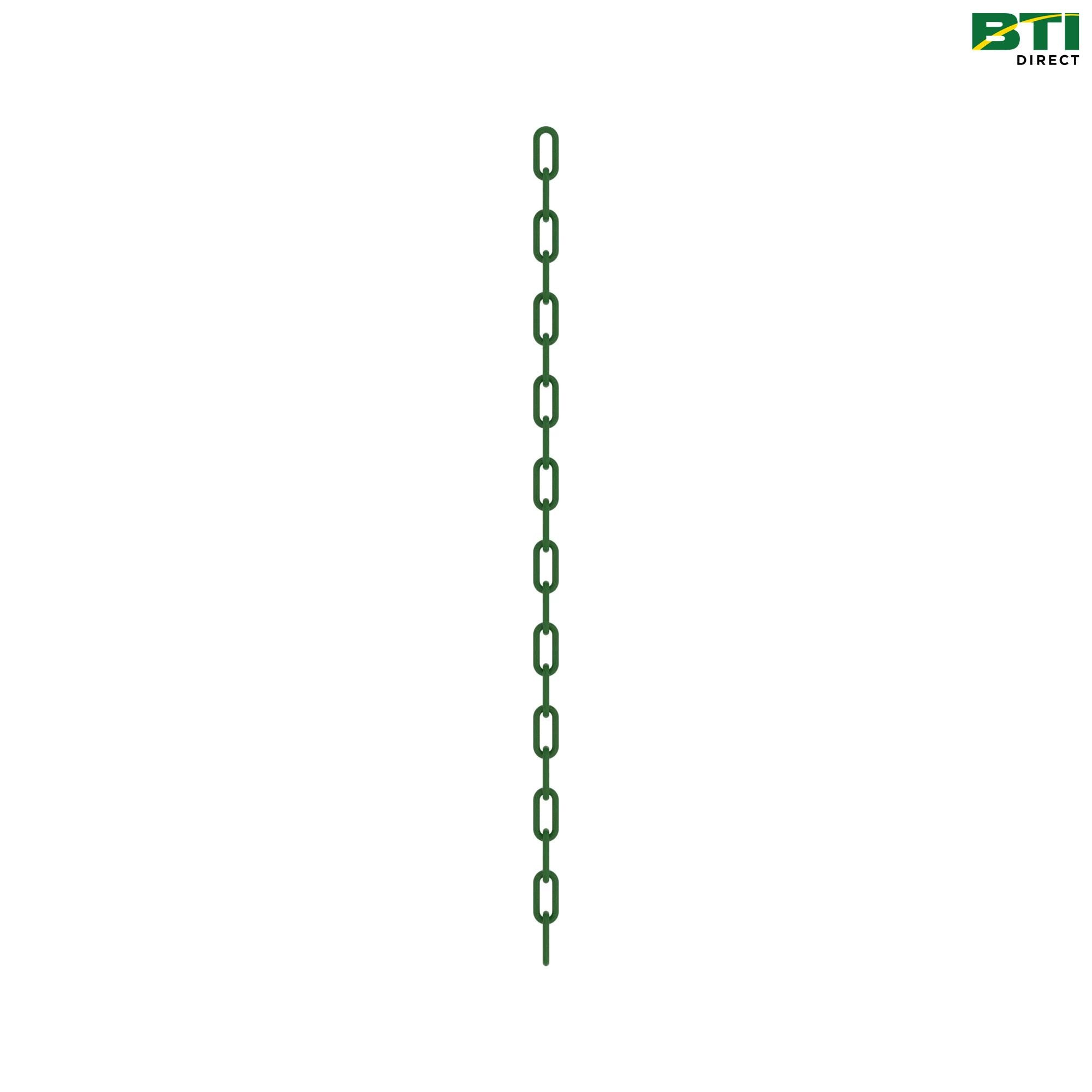 E57007: Side Drop Chute Chain, 19 Links