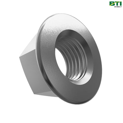 E59406: Hexagonal Flange Lock Nut, 3/8"
