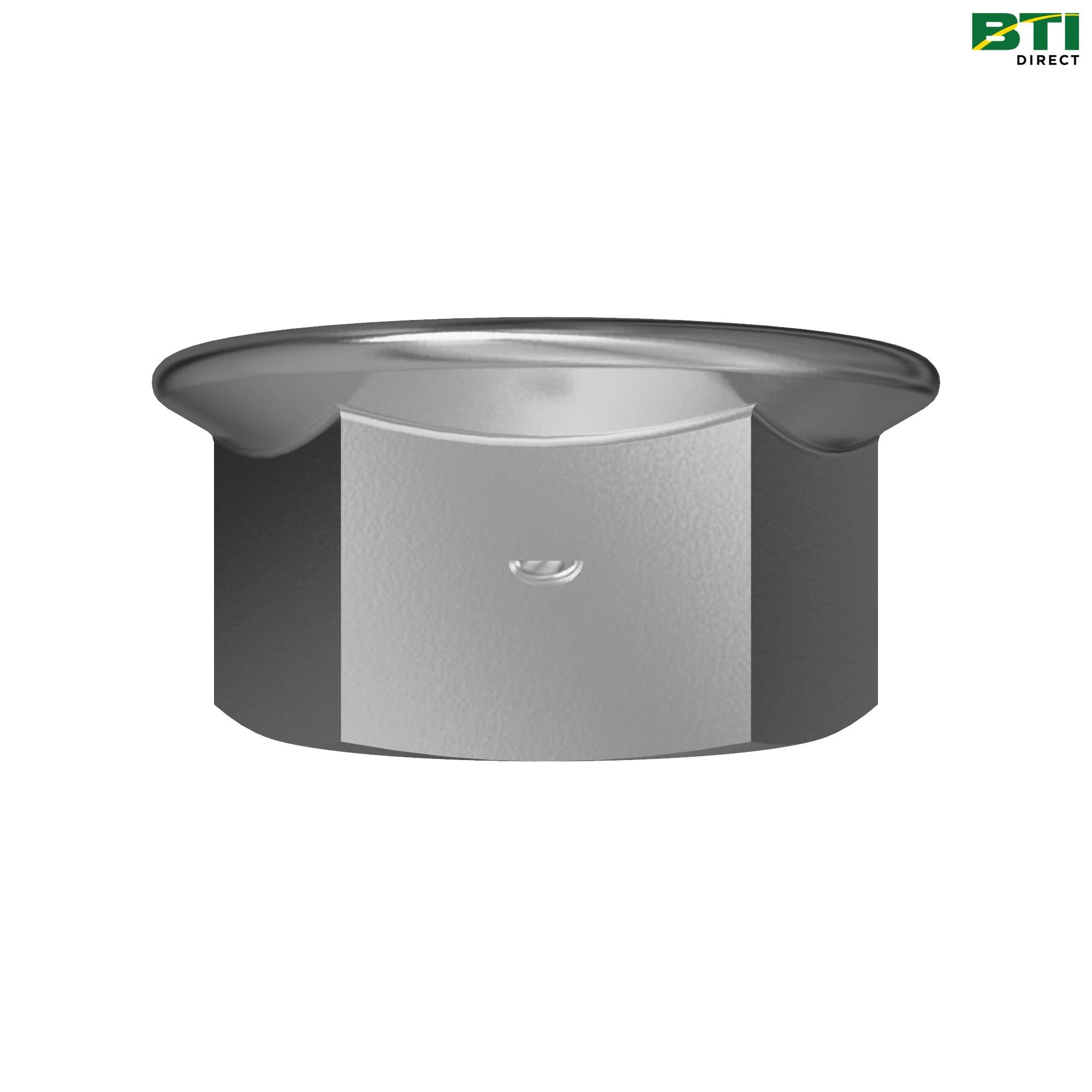 E59406: Hexagonal Flange Lock Nut, 3/8"