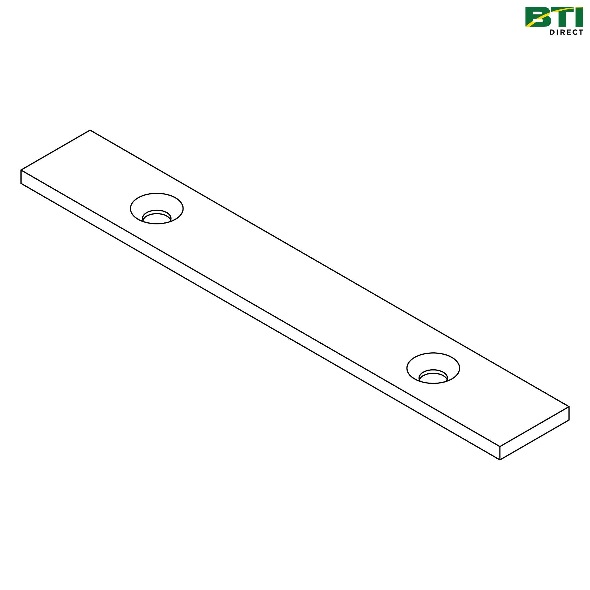 FH318370: Cutterbar Strap, Left Side