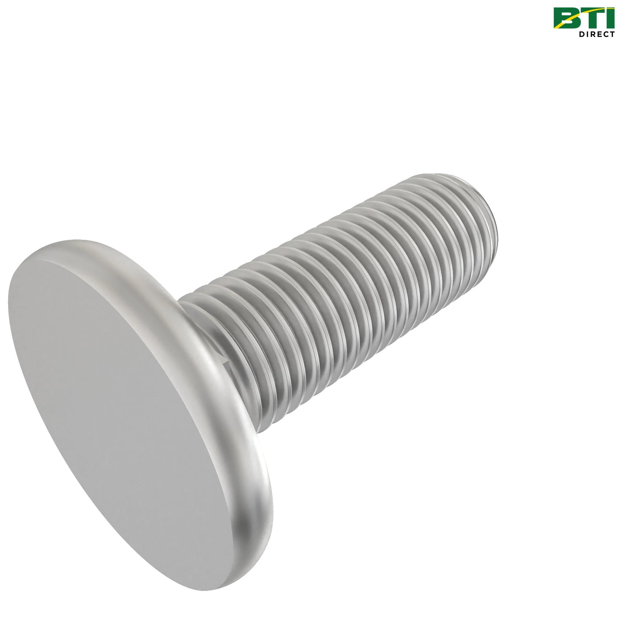 FH330630: Round Head Square Neck Bolt, M10 X 35