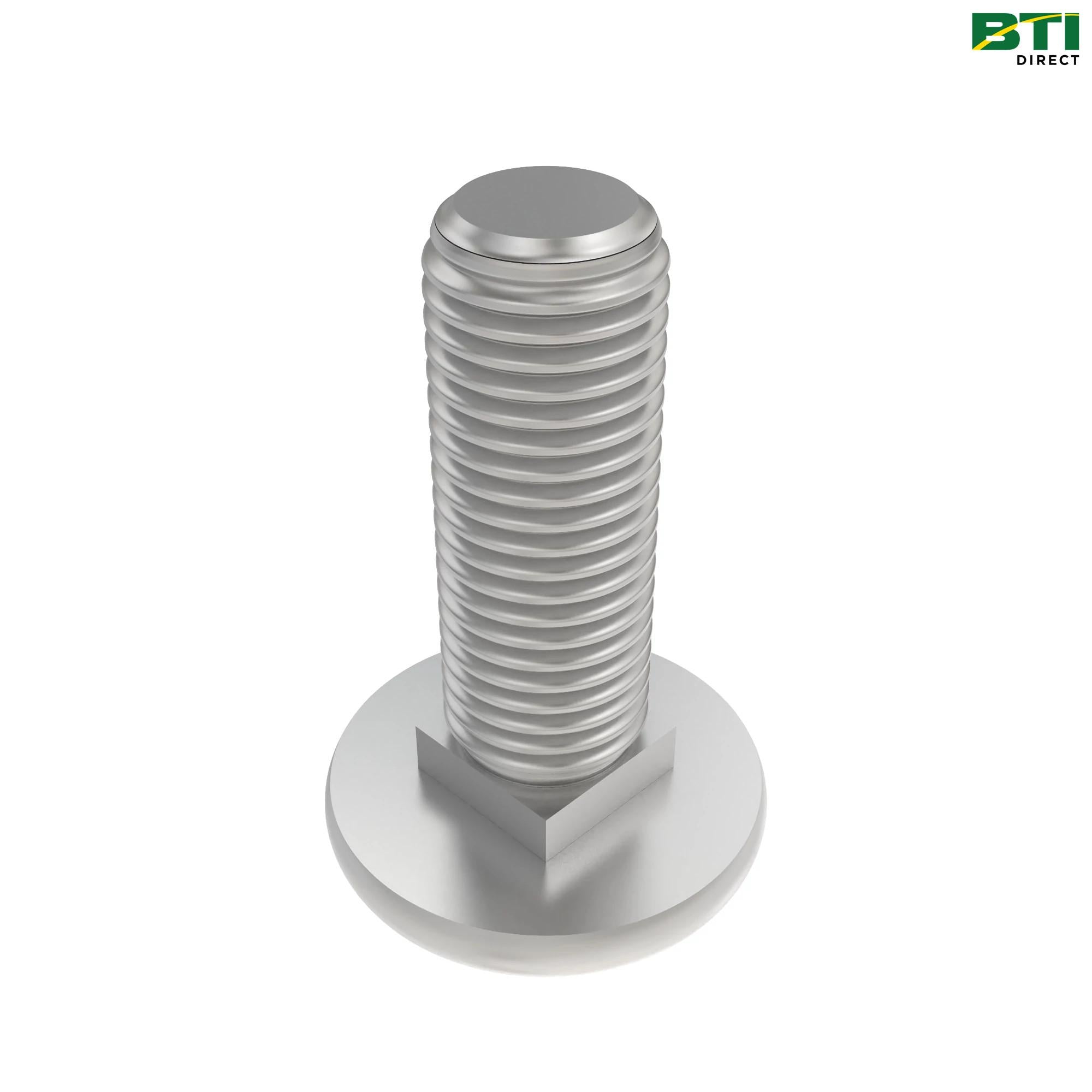 FH330630: Round Head Square Neck Bolt, M10 X 35