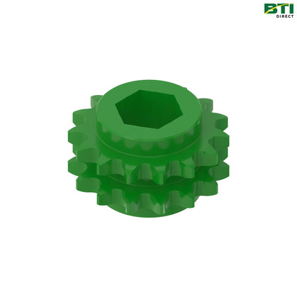 FH332386: Precutter Rotor Drive Double Chain Sprocket