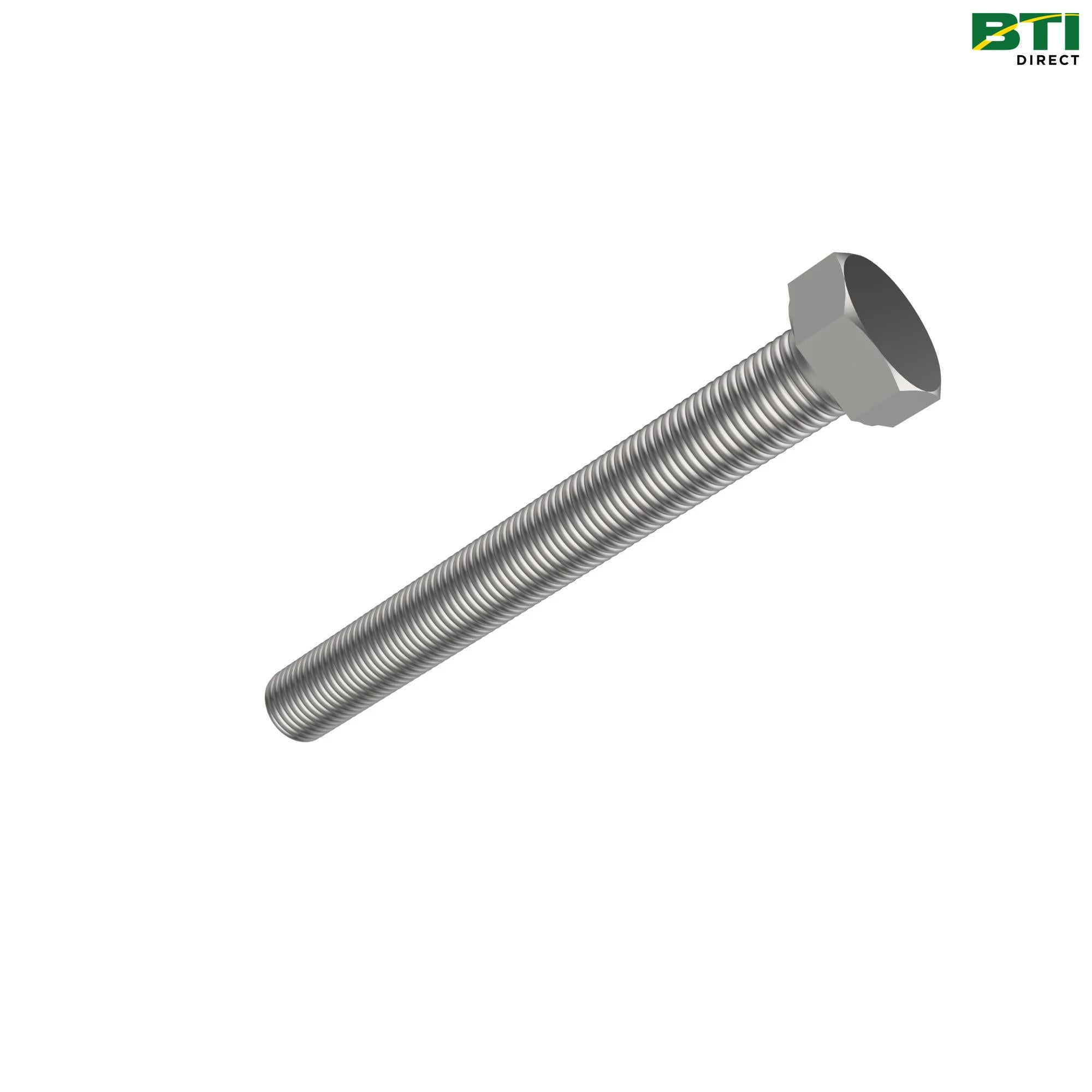 GC00100: Hexagonal Head Bolt, 3/8" X 2-1/2"
