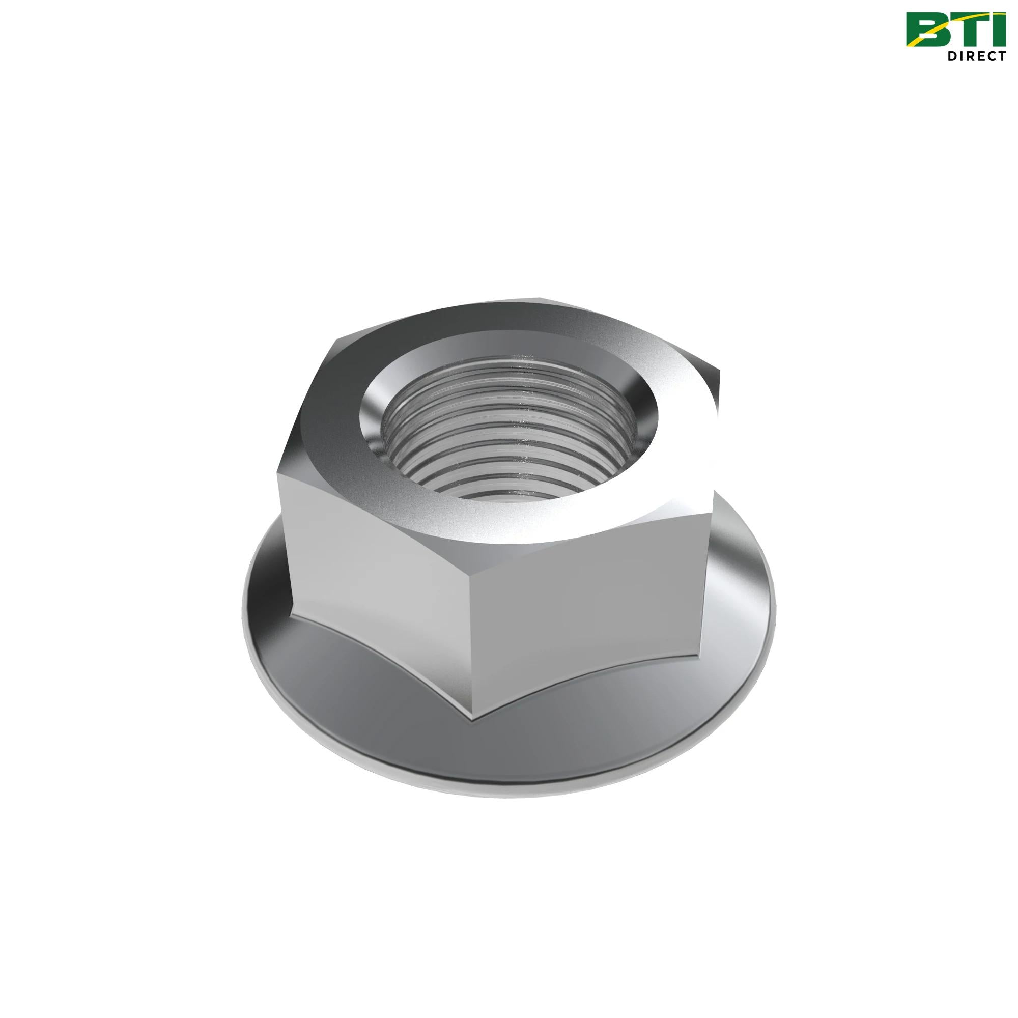 H137329: Hexagonal Flange Lock Nut, M12