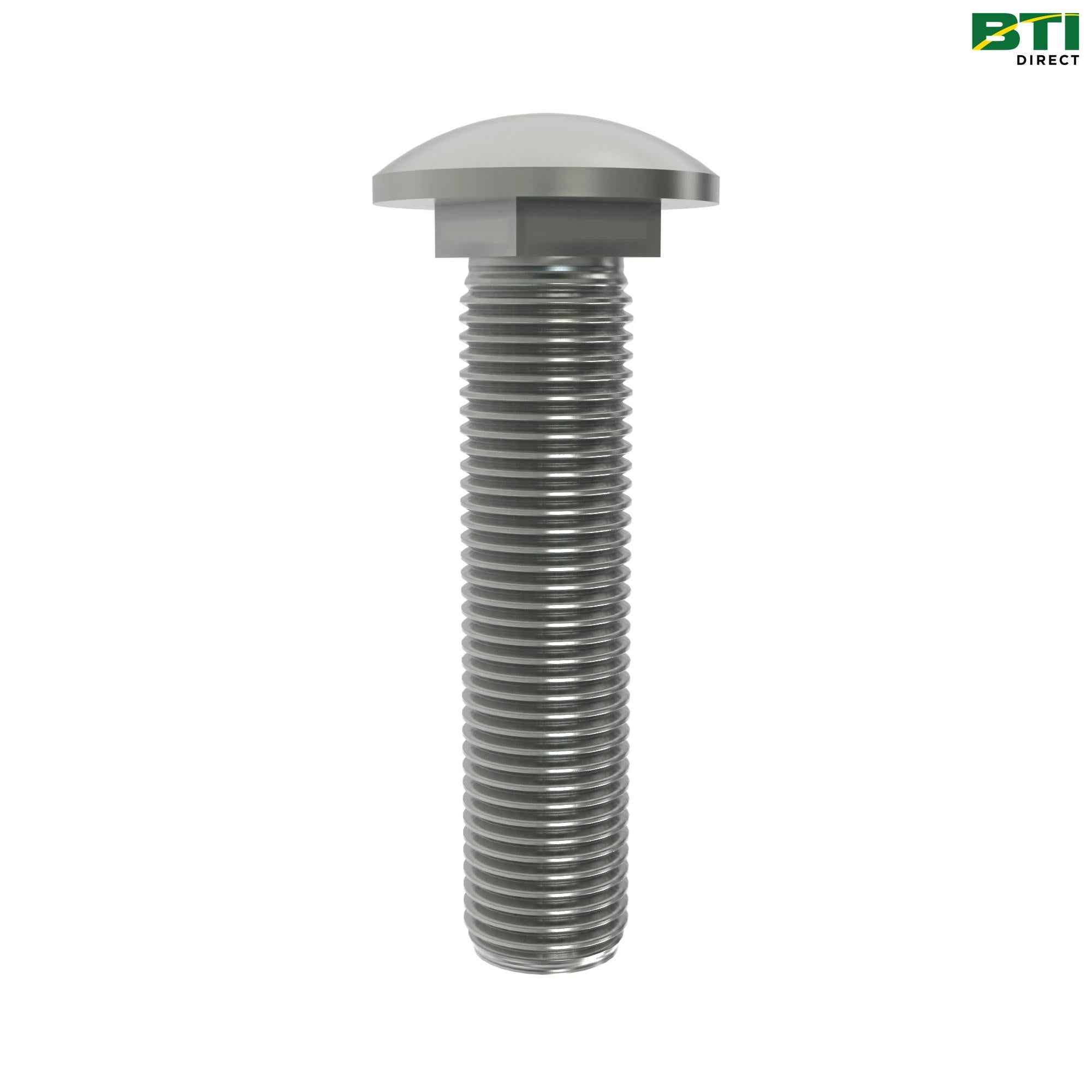 H139098: Round Head Square Neck Bolt, M12 X 51.5
